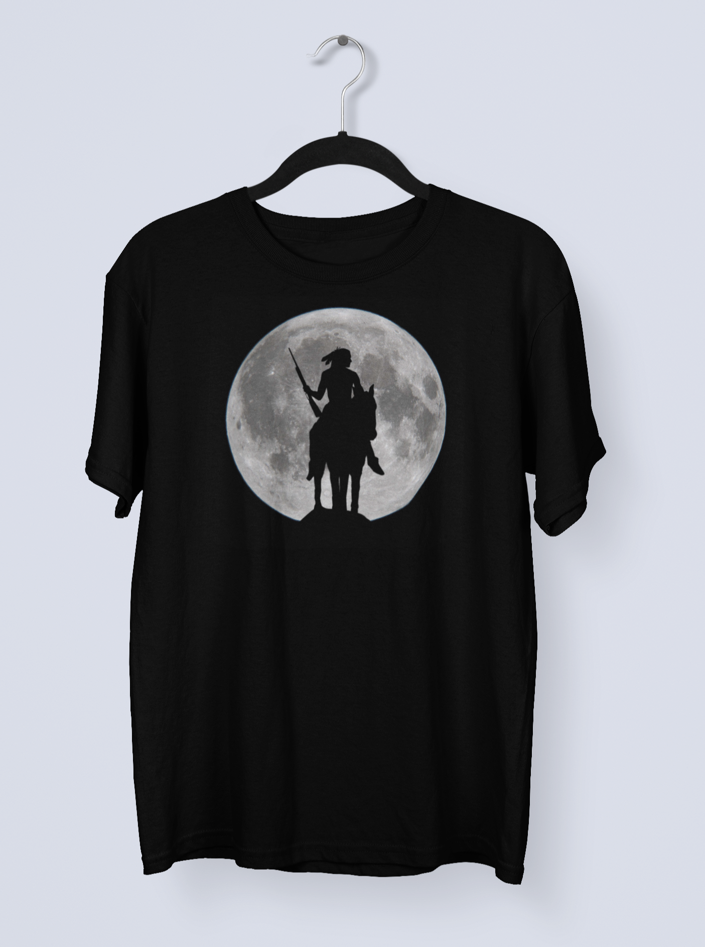 Moon Rider T-Shirt - Black